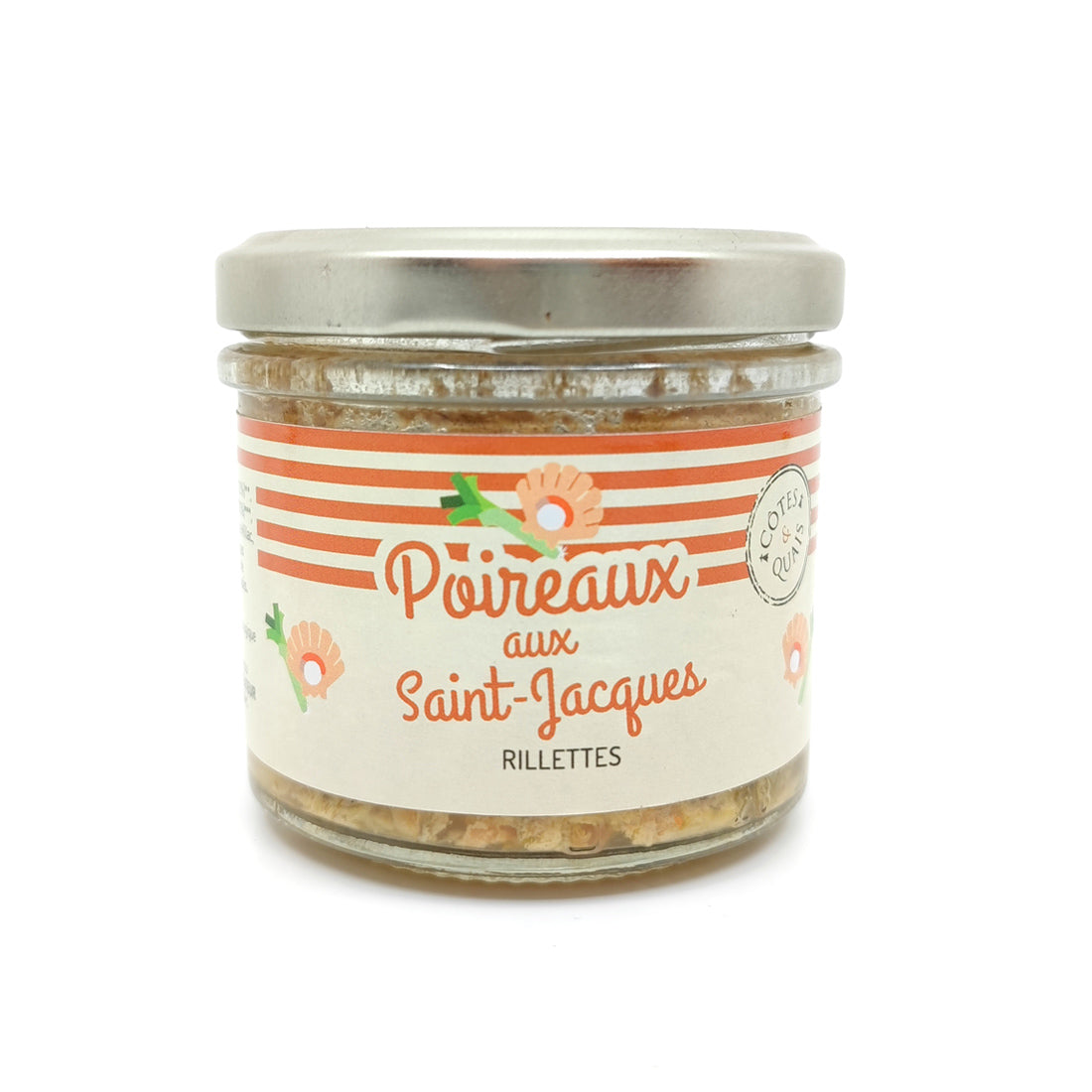Rillettes de poireaux aux Saint-Jacques , 90 g