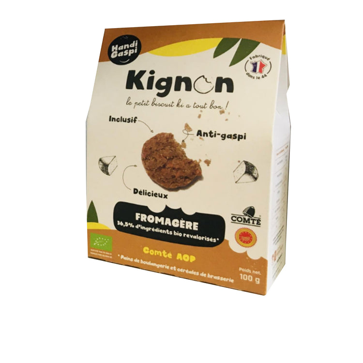 Paquet de biscuits salés "Fromagère" Kignon, 100g