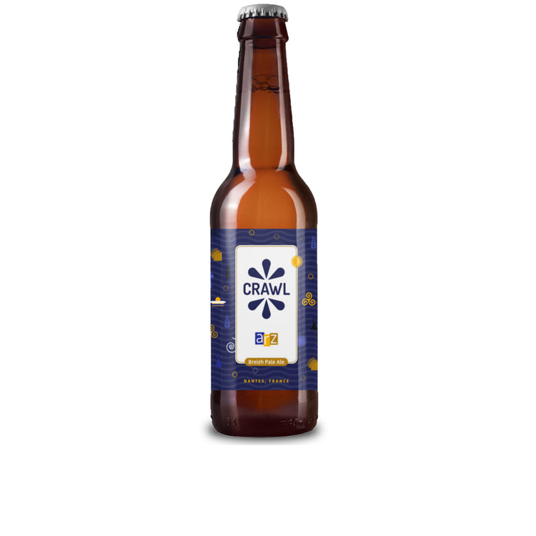 Bière artisanale Pale Ale "Arz" Crawl, 33cl