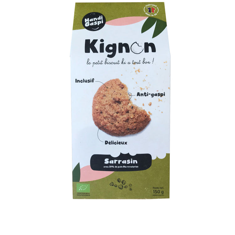 Paquet de biscuits "Sarrasin" Kignon, 150g