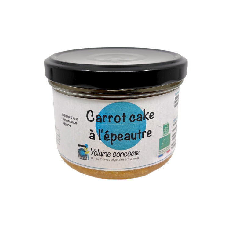Carrot cake à l'épeautre bio par Produit en Pays de Retz