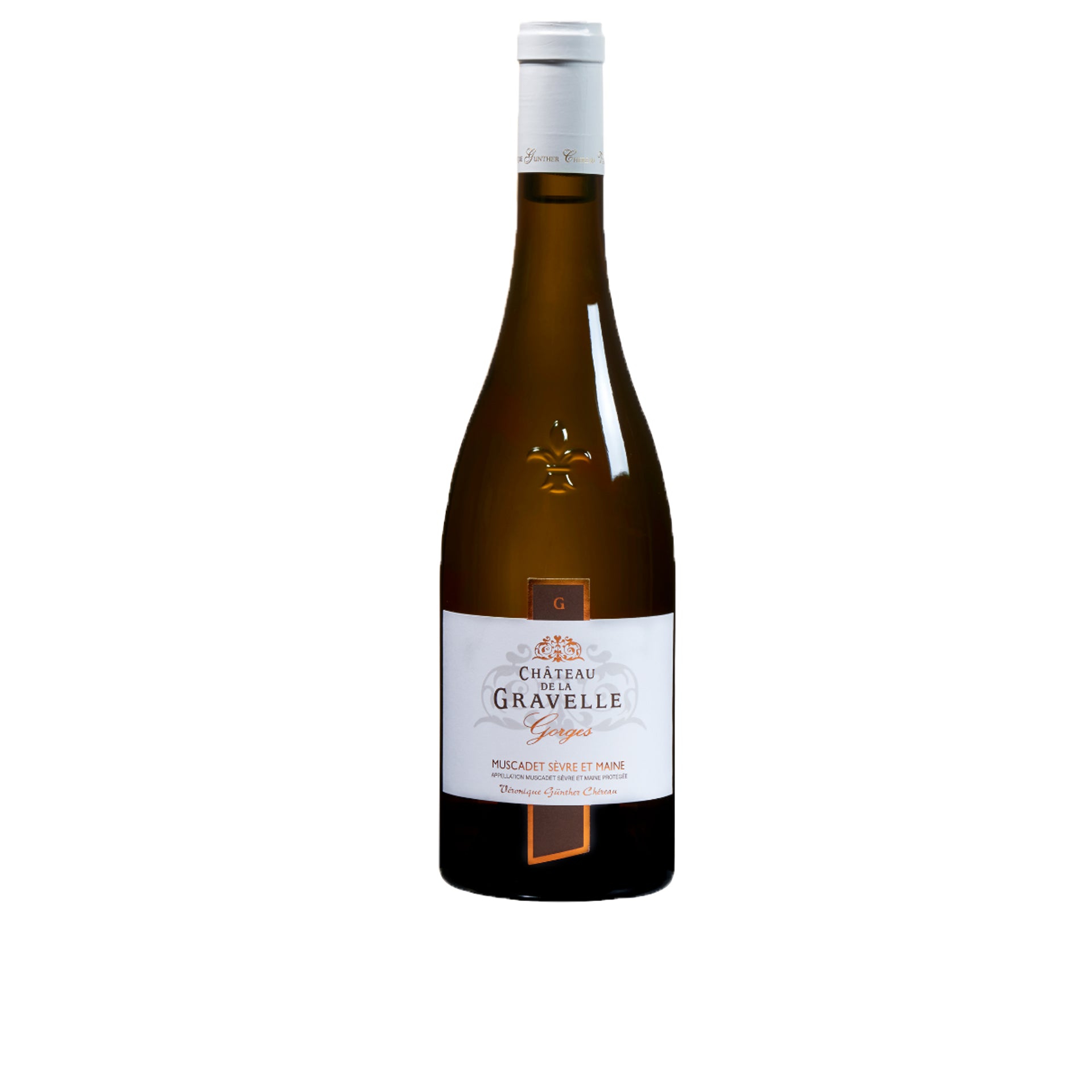 Vin blanc Muscadet Sèvre & Maine Château Gravelle Gorges 2014, 12°